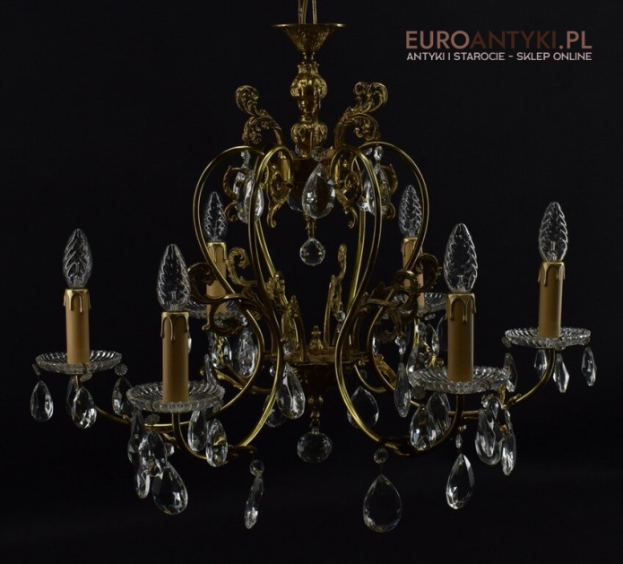 kryształowy żyrandol kryształowy żyrandol